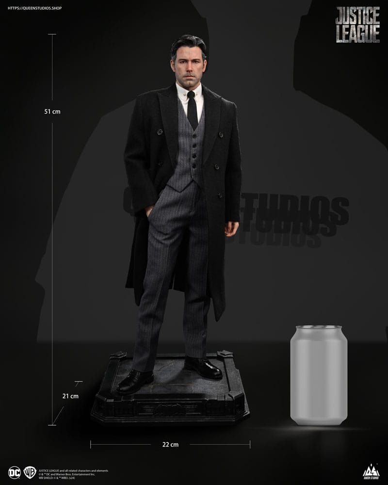 Justice League Statue 1/4 Bruce Wayne (Ben Affleck) 51cm – Hobby Figures