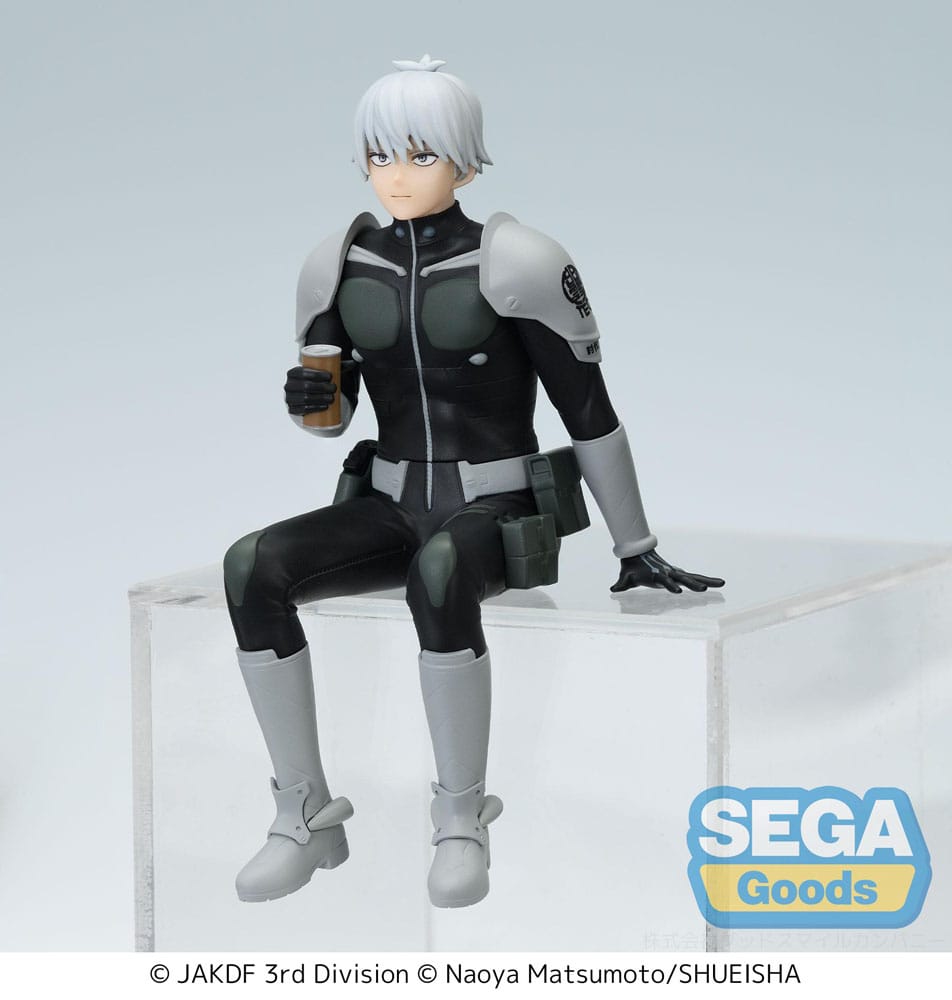 Kaiju No. 8 PM Perching PVC Statue Reno Ichikawa Break Time 15cm - Scale Statue - Sega - Hobby Figures UK