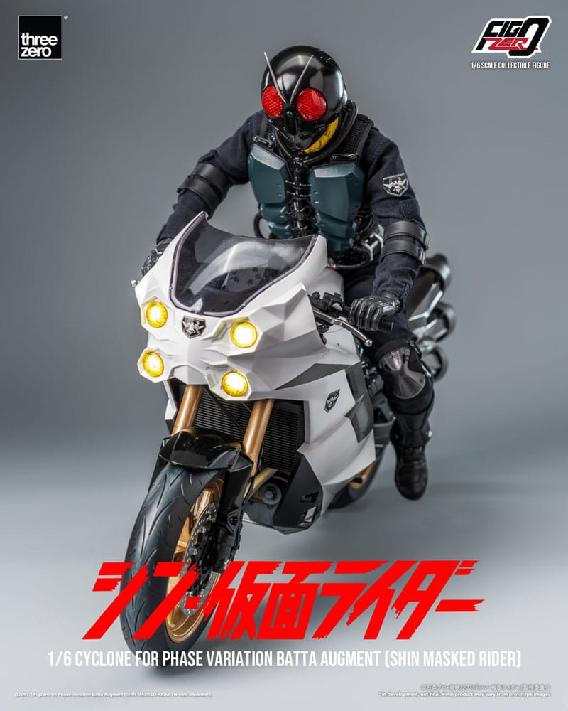 Kamen Rider FigZero Vehicle 1/6 Cyclone for Phase Variation Batta Augment (Shin Masked Rider) 35cm - Action Figures - ThreeZero - Hobby Figures UK