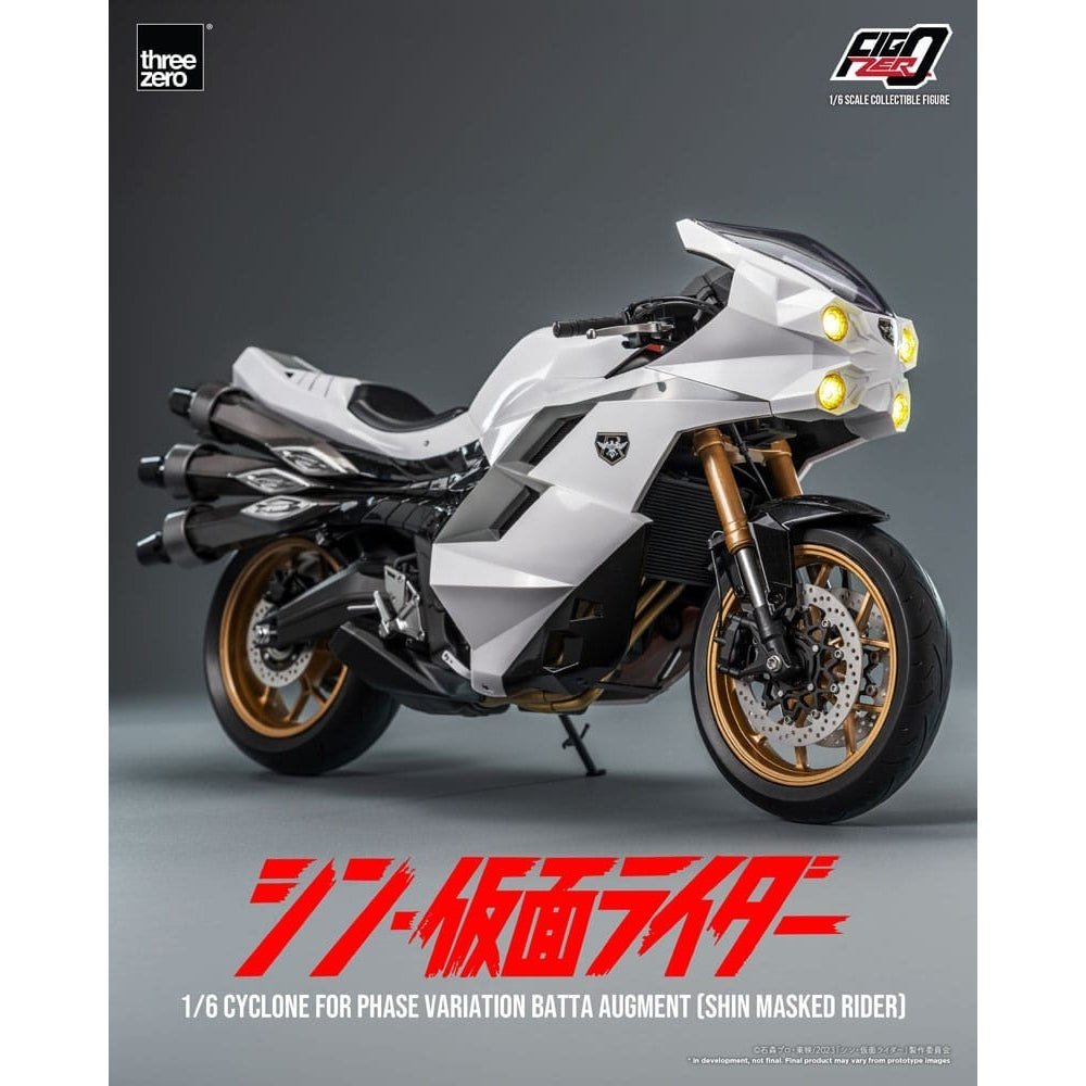 Kamen Rider FigZero Vehicle 1/6 Cyclone for Phase Variation Batta Augment (Shin Masked Rider) 35cm - Action Figures - ThreeZero - Hobby Figures UK