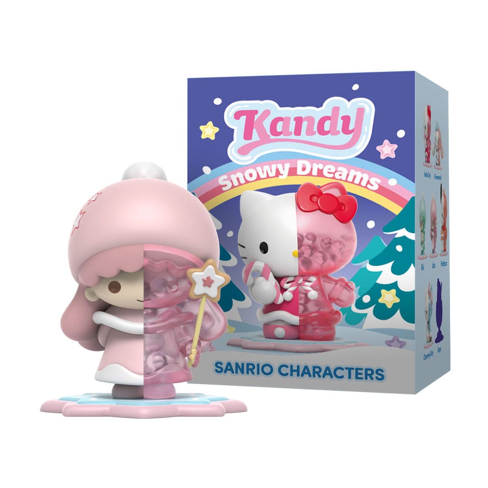 Kandy x Sanrio Blind Box ft. Jason Freeny Collection Series 3 (Snowy Dreams) Display (6) - Scale Statue - Mighty Jaxx - Hobby Figures UK