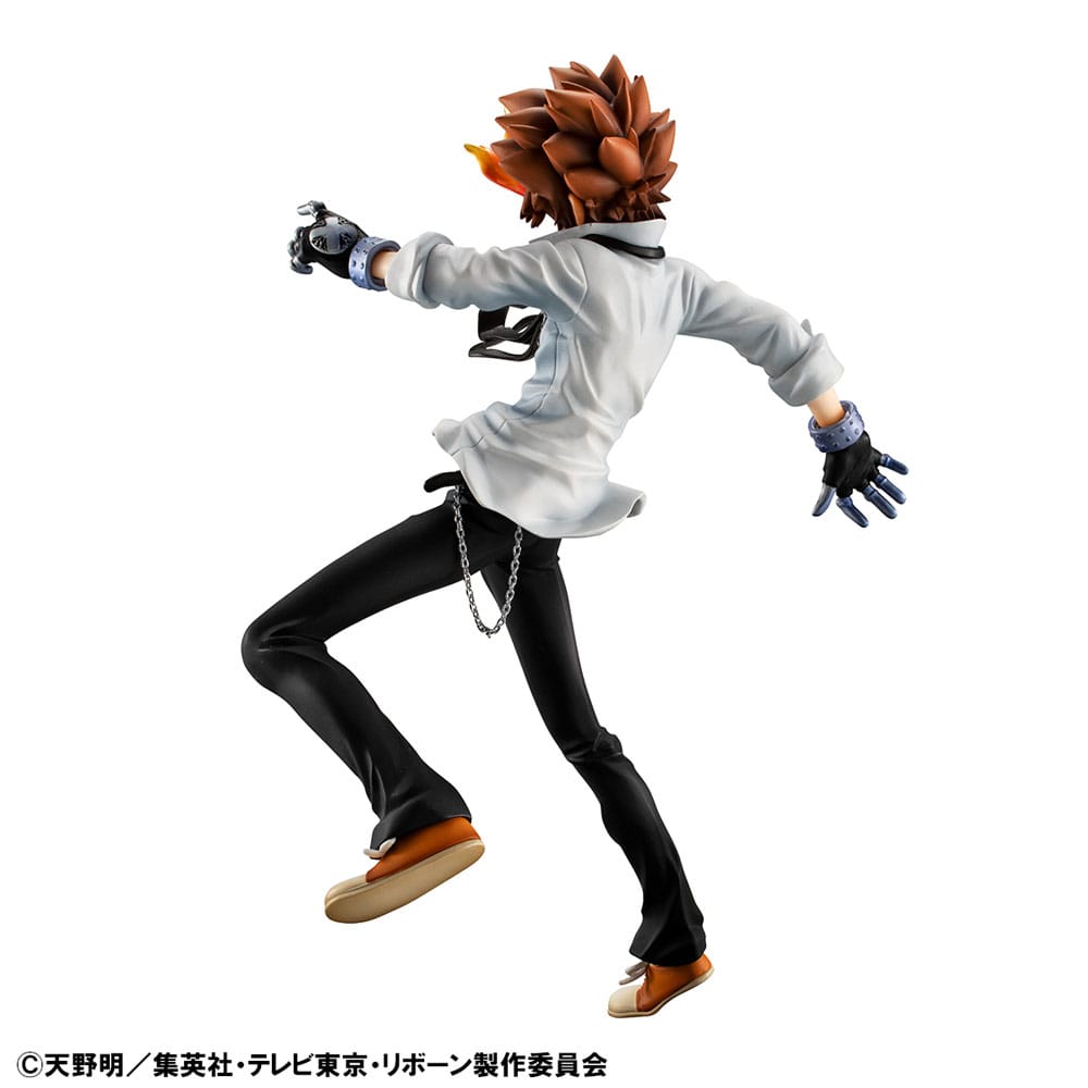 Katekyo Hitman Reborn! G.E.M. Series PVC Statue Tsunayoshi Sawada & Kyoya Hibari & Reborn Set 21cm - Scale Statue - Megahouse - Hobby Figures UK