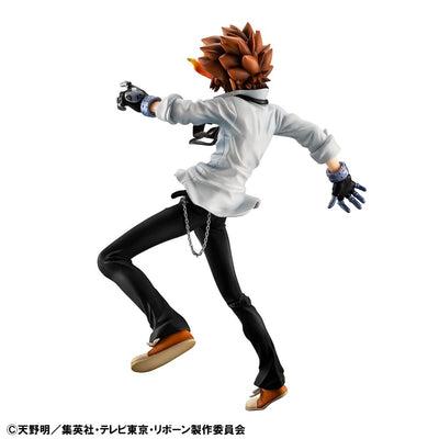 Katekyo Hitman Reborn! G.E.M. Series PVC Statue Tsunayoshi Sawada & Kyoya Hibari & Reborn Set 21cm - Scale Statue - Megahouse - Hobby Figures UK