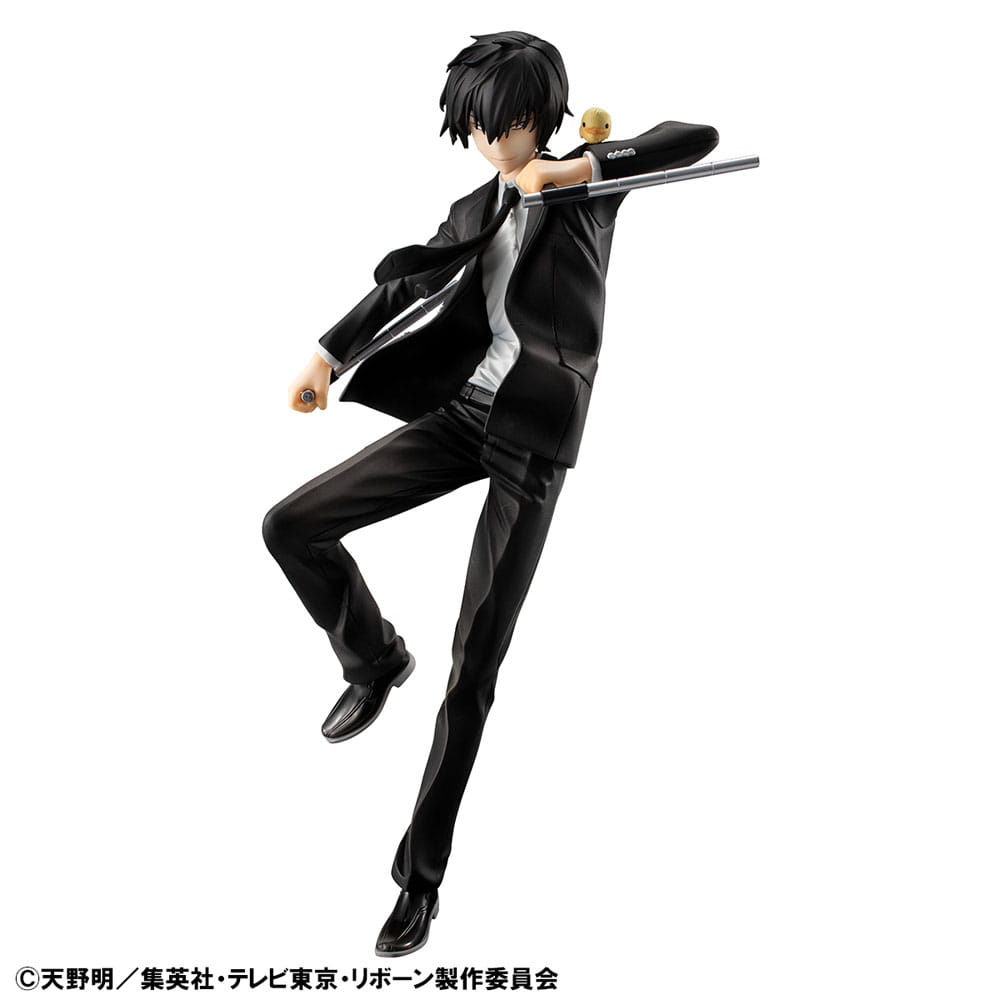 Katekyo Hitman Reborn! G.E.M. Series PVC Statue Tsunayoshi Sawada & Kyoya Hibari & Reborn Set 21cm - Scale Statue - Megahouse - Hobby Figures UK