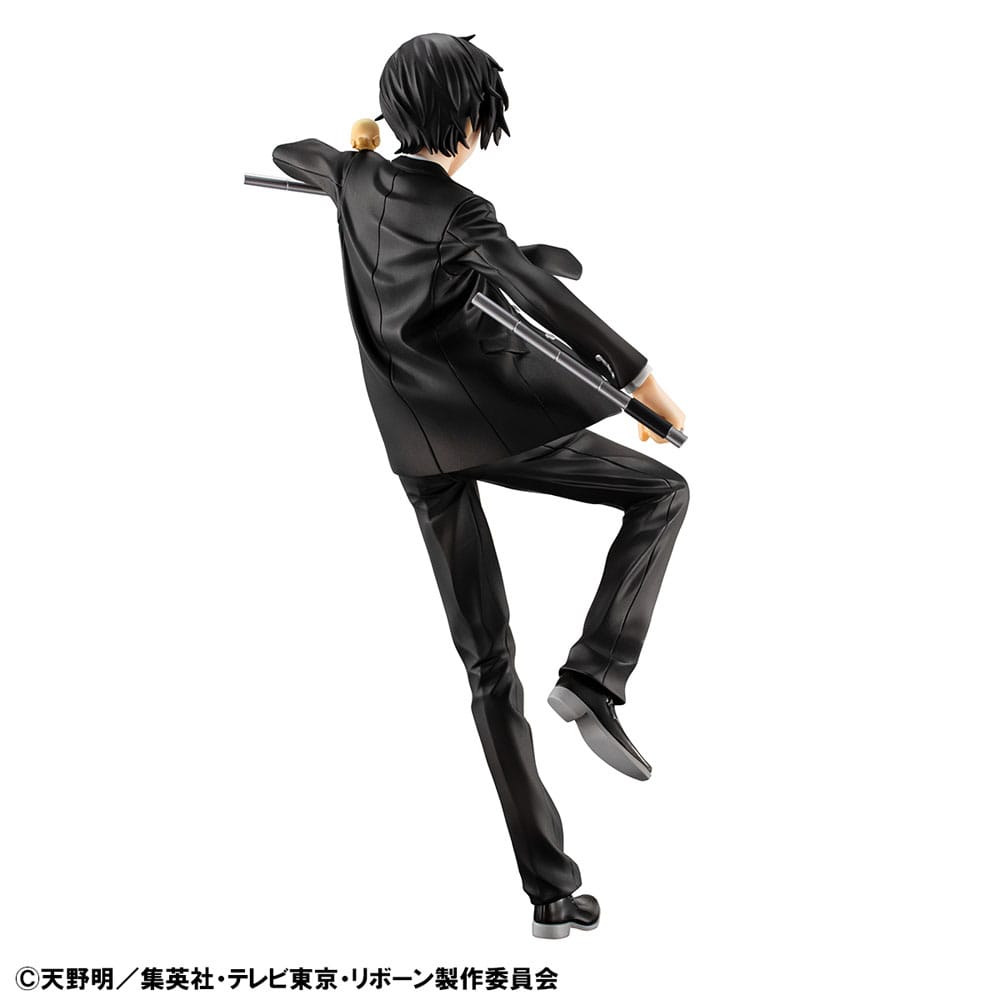 Katekyo Hitman Reborn! G.E.M. Series PVC Statue Tsunayoshi Sawada & Kyoya Hibari & Reborn Set 21cm - Scale Statue - Megahouse - Hobby Figures UK