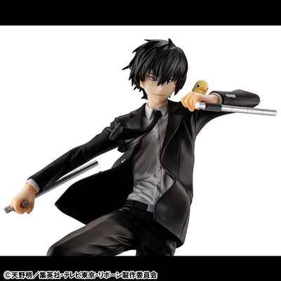 Katekyo Hitman Reborn! G.E.M. Series PVC Statue Tsunayoshi Sawada & Kyoya Hibari & Reborn Set 21cm - Scale Statue - Megahouse - Hobby Figures UK