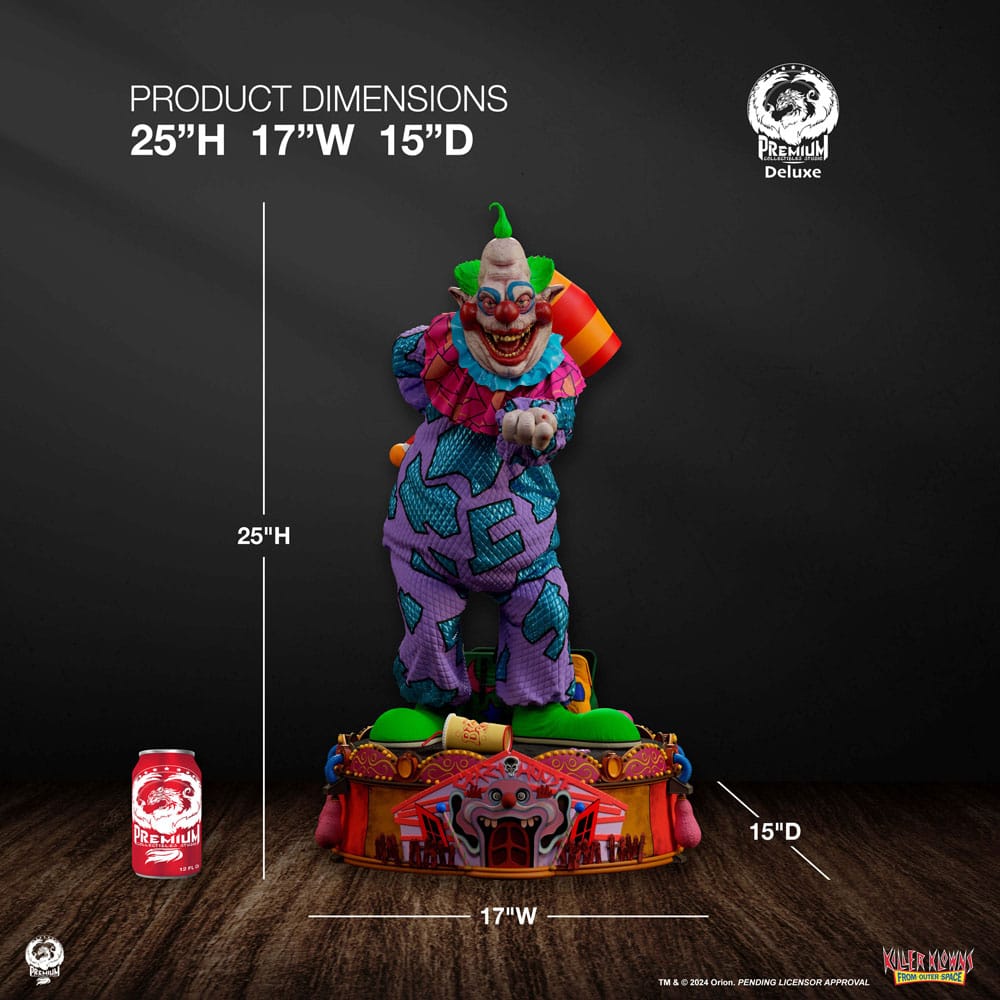 Killer Klowns from Outer Space Premier Series Statue 1/4 Jumbo Deluxe Edition 64cm - Scale Statue - Premium Collectibles Studio - Hobby Figures UK