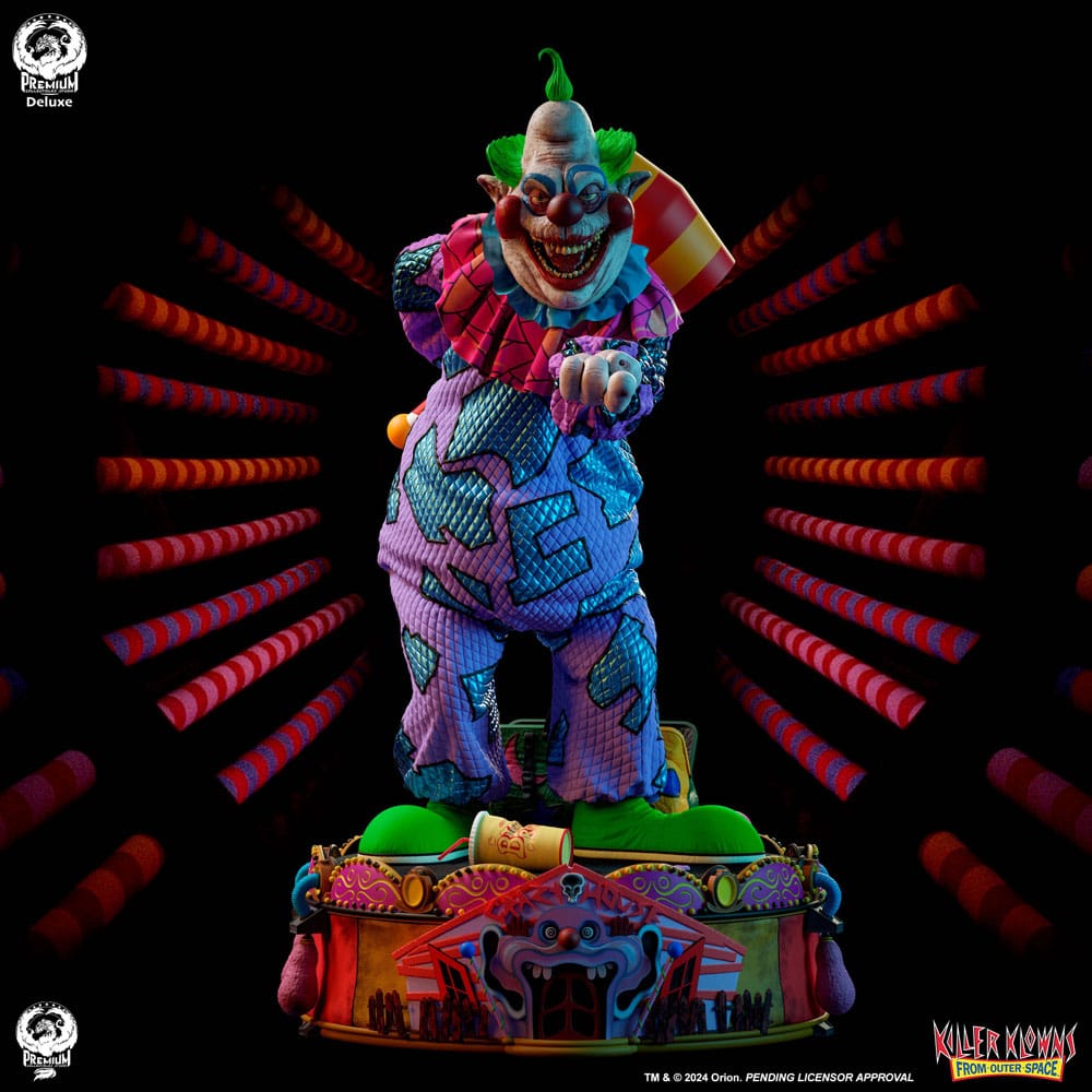 Killer Klowns from Outer Space Premier Series Statue 1/4 Jumbo Deluxe Edition 64cm - Scale Statue - Premium Collectibles Studio - Hobby Figures UK