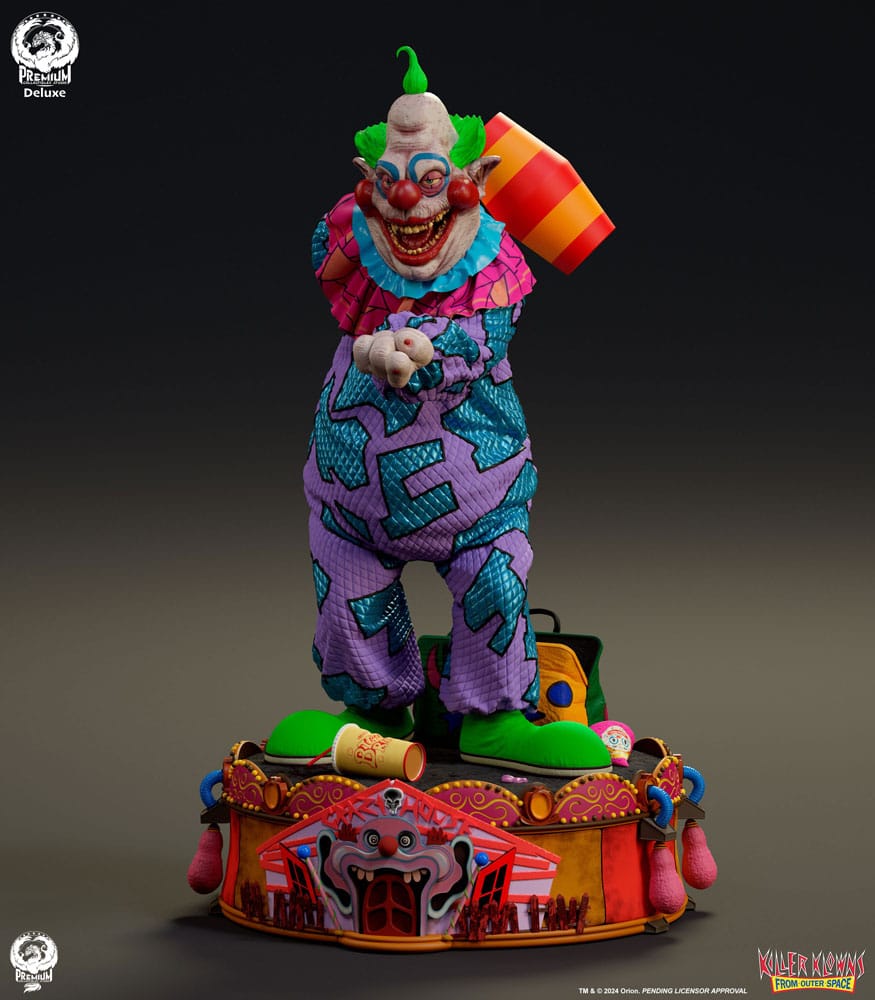 Killer Klowns from Outer Space Premier Series Statue 1/4 Jumbo Deluxe Edition 64cm - Scale Statue - Premium Collectibles Studio - Hobby Figures UK