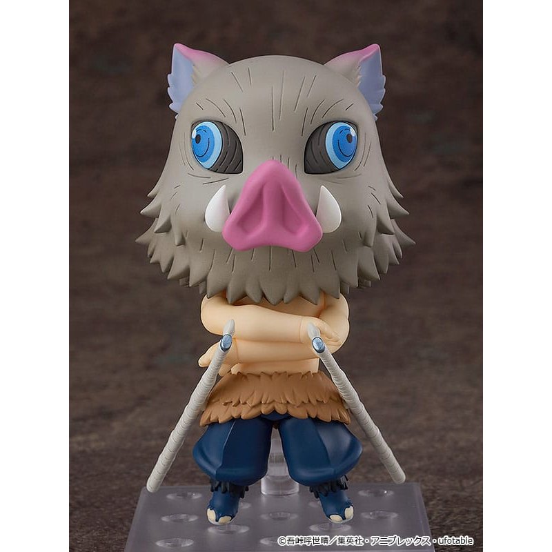 Kimetsu no Yaiba: Demon Slayer Nendoroid Action Figure Inosuke Hashibira 10cm - Mini Figures - Good Smile Company - Hobby Figures UK