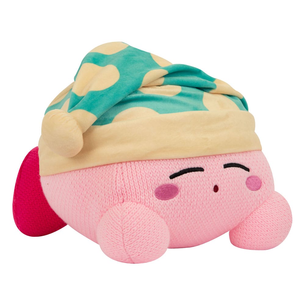 Kirby Nuiguru-Knit Plush Figure Kirby Sleeping Mega 25cm - Plush - Tomy - Hobby Figures UK