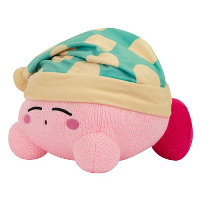 Kirby Nuiguru-Knit Plush Figure Kirby Sleeping Mega 25cm - Plush - Tomy - Hobby Figures UK