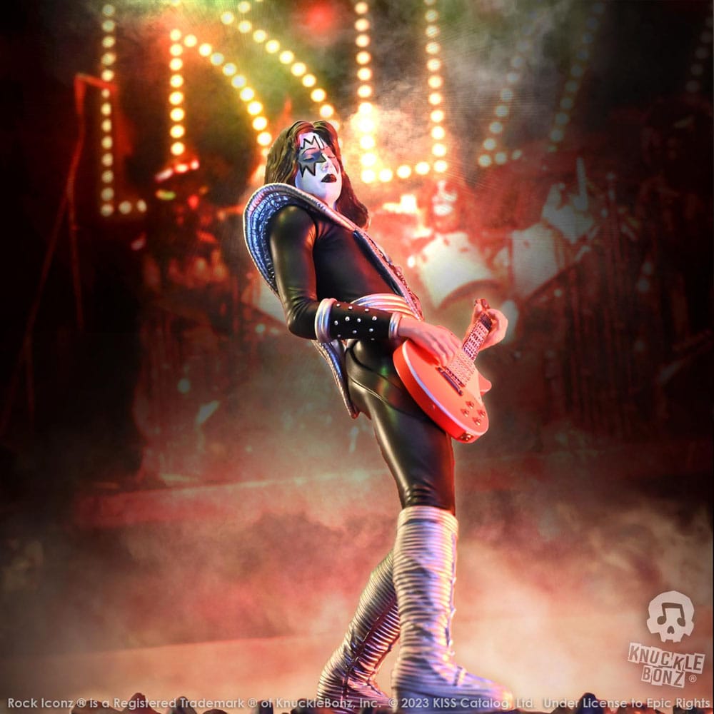 Kiss Rock Iconz Statue The Spaceman (Destroyer) 22cm - Scale Statue - Knucklebonz - Hobby Figures UK