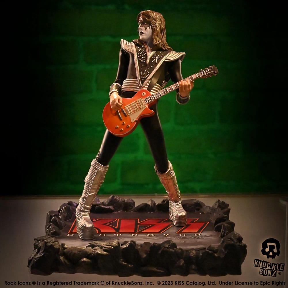 Kiss Rock Iconz Statue The Spaceman (Destroyer) 22cm - Scale Statue - Knucklebonz - Hobby Figures UK