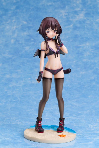 KonoSuba: An Explosion on This Wonderful World! Statue 1/7 Megumin Chomusuke Swimsuit Ver. 22cm - Scale Statue - A Dimension - Hobby Figures UK