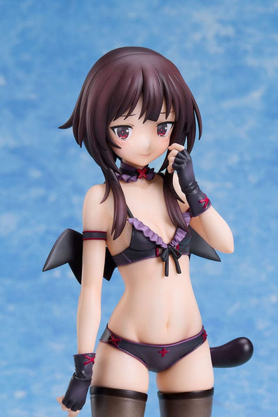 KonoSuba: An Explosion on This Wonderful World! Statue 1/7 Megumin Chomusuke Swimsuit Ver. 22cm - Scale Statue - A Dimension - Hobby Figures UK