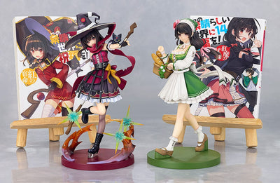 Konosuba God's blessing on this wonderful world! PVC Statue Megumin: Light Novel 10th Anniversary Ver. 18cm - Scale Statue - Kadokawa - Hobby Figures UK