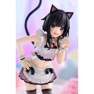 Konosuba God's blessing on this wonderful world! PVC Statue Megumin: Light Novel Catgirl Maid Ver. 16cm - Scale Statue - Kadokawa - Hobby Figures UK