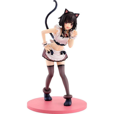 Konosuba God's blessing on this wonderful world! PVC Statue Megumin: Light Novel Catgirl Maid Ver. 16cm - Scale Statue - Kadokawa - Hobby Figures UK