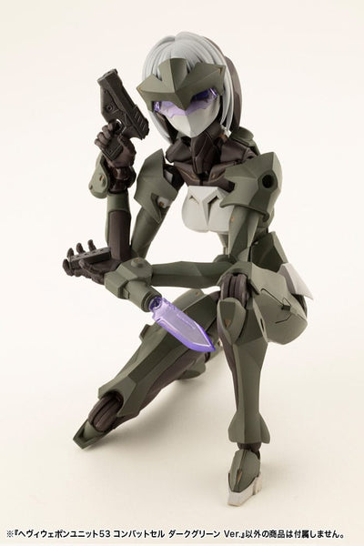 Kotobukiya M.S.G. Model Kit Accessory Set Heavy Weapon Unit 53 Combat Cell Dark Green Ver. - Model Kit - Kotobukiya - Hobby Figures UK