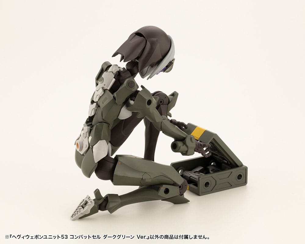 Kotobukiya M.S.G. Model Kit Accessory Set Heavy Weapon Unit 53 Combat Cell Dark Green Ver. - Model Kit - Kotobukiya - Hobby Figures UK