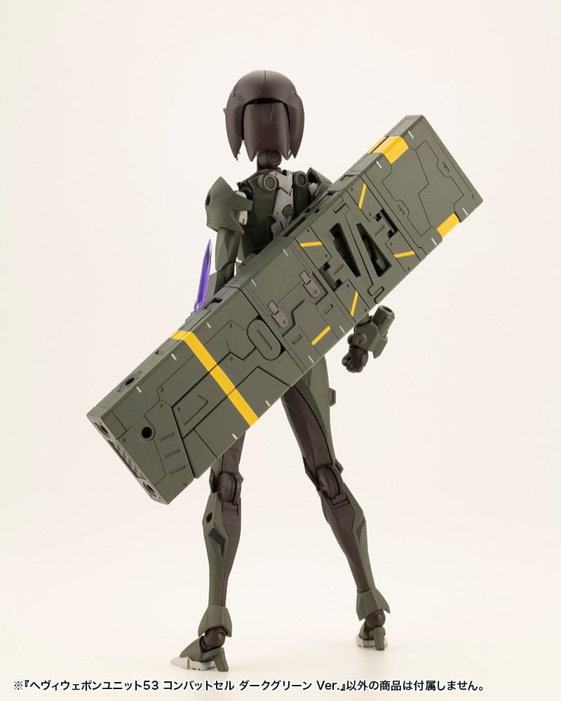Kotobukiya M.S.G. Model Kit Accessory Set Heavy Weapon Unit 53 Combat Cell Dark Green Ver. - Model Kit - Kotobukiya - Hobby Figures UK