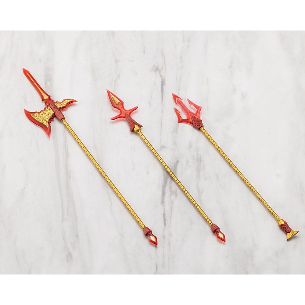 Kotobukiya M.S.G. Model Kit Accessory Set Virtuous Style 11 Pole Weapon Set Flamerite Ver. - Model Kit - Kotobukiya - Hobby Figures UK