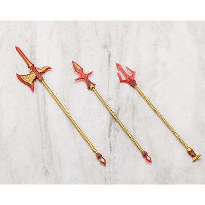 Kotobukiya M.S.G. Model Kit Accessory Set Virtuous Style 11 Pole Weapon Set Flamerite Ver. - Model Kit - Kotobukiya - Hobby Figures UK