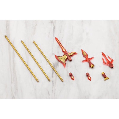 Kotobukiya M.S.G. Model Kit Accessory Set Virtuous Style 11 Pole Weapon Set Flamerite Ver. - Model Kit - Kotobukiya - Hobby Figures UK