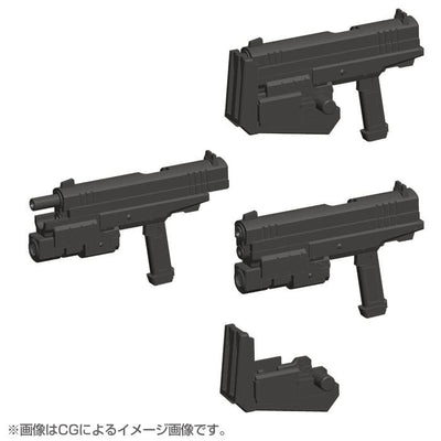 Kotobukiya M.S.G. Model Kit Accessory Set Weapon Unit 24 Handgun 1 - Model Kit - Kotobukiya - Hobby Figures UK