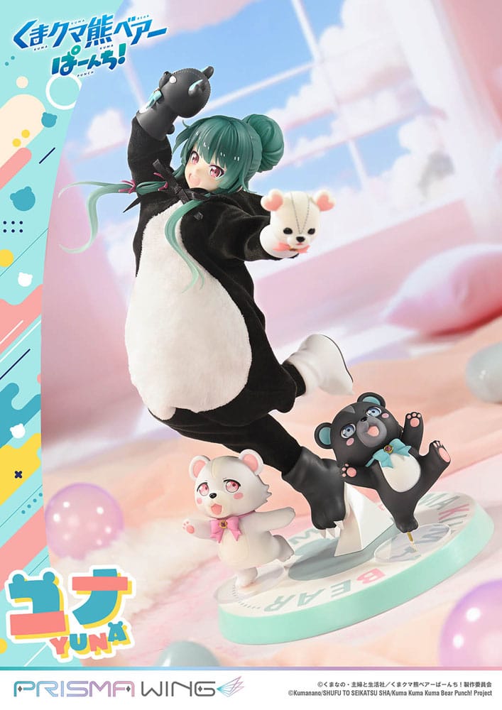 Kuma Kuma Kuma Bear Punch! Prisma Wing PVC Statue 1/7 Yuna 28cm - Scale Statue - Prime 1 Studio - Hobby Figures UK
