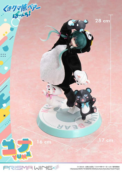 Kuma Kuma Kuma Bear Punch! Prisma Wing PVC Statue 1/7 Yuna 28cm - Scale Statue - Prime 1 Studio - Hobby Figures UK