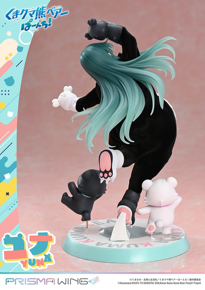 Kuma Kuma Kuma Bear Punch! Prisma Wing PVC Statue 1/7 Yuna 28cm - Scale Statue - Prime 1 Studio - Hobby Figures UK