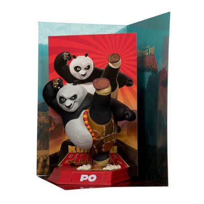 Kung Fu Panda Movie Maniacs PVC Statue Po 17cm - Scale Statue - McFarlane Toys - Hobby Figures UK