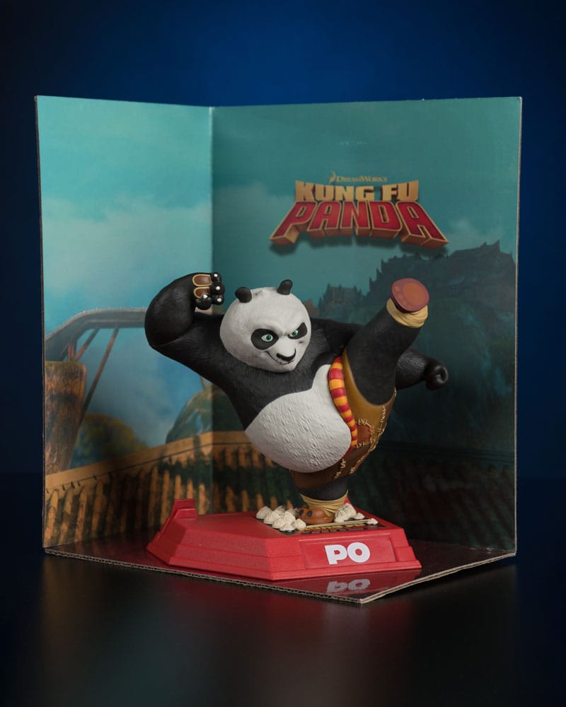 Kung Fu Panda Movie Maniacs PVC Statue Po 17cm - Scale Statue - McFarlane Toys - Hobby Figures UK