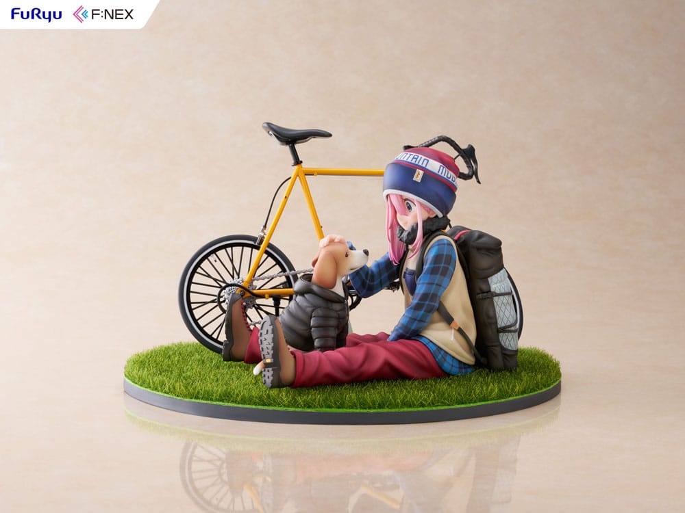 Laid Back Camp F:NEX PVC Statue 1/7 Nadeshiko Kagamihara 13cm - Scale Statue - Furyu - Hobby Figures UK