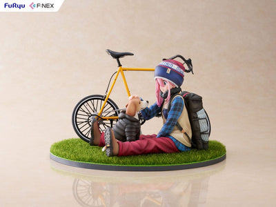 Laid Back Camp F:NEX PVC Statue 1/7 Nadeshiko Kagamihara 13cm - Scale Statue - Furyu - Hobby Figures UK