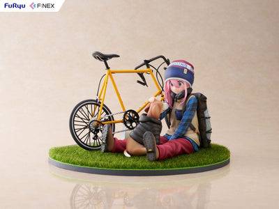 Laid Back Camp F:NEX PVC Statue 1/7 Nadeshiko Kagamihara 13cm - Scale Statue - Furyu - Hobby Figures UK