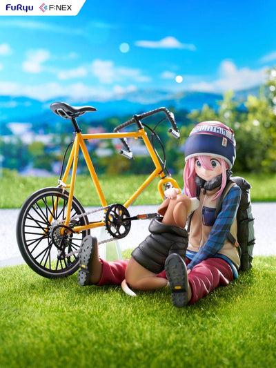 Laid Back Camp F:NEX PVC Statue 1/7 Nadeshiko Kagamihara 13cm - Scale Statue - Furyu - Hobby Figures UK