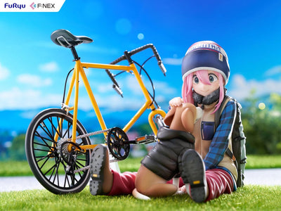 Laid Back Camp F:NEX PVC Statue 1/7 Nadeshiko Kagamihara 13cm - Scale Statue - Furyu - Hobby Figures UK