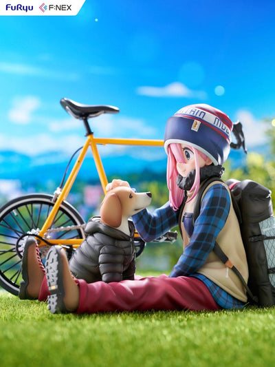 Laid Back Camp F:NEX PVC Statue 1/7 Nadeshiko Kagamihara 13cm - Scale Statue - Furyu - Hobby Figures UK