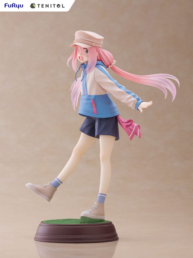 Laid-Back Camp Tenitol PVC Statue Nadeshiko Kagamihara 22cm - Scale Statue - Furyu - Hobby Figures UK