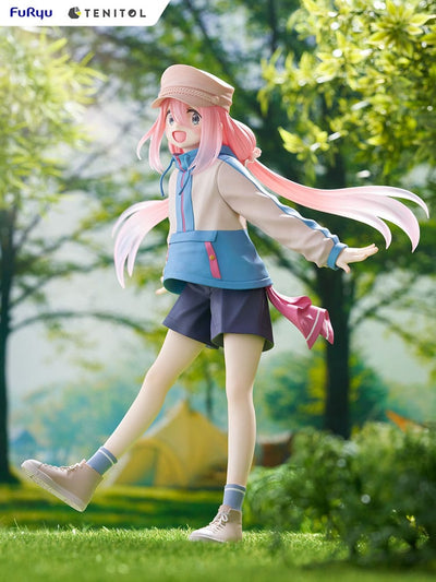 Laid-Back Camp Tenitol PVC Statue Nadeshiko Kagamihara 22cm - Scale Statue - Furyu - Hobby Figures UK