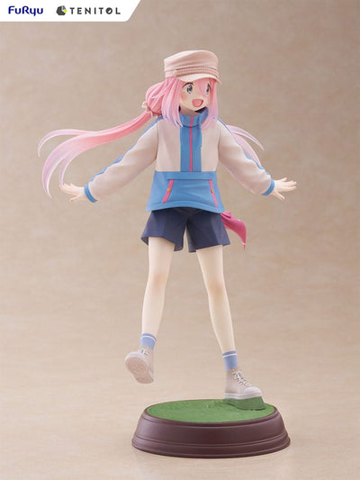Laid-Back Camp Tenitol PVC Statue Nadeshiko Kagamihara 22cm - Scale Statue - Furyu - Hobby Figures UK