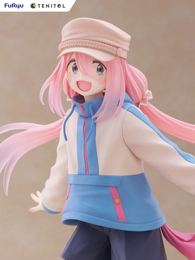 Laid-Back Camp Tenitol PVC Statue Nadeshiko Kagamihara 22cm - Scale Statue - Furyu - Hobby Figures UK