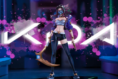 League of Legends PVC Statue 1/7 K/DA Akali 25cm - Scale Statue - APEX - Hobby Figures UK