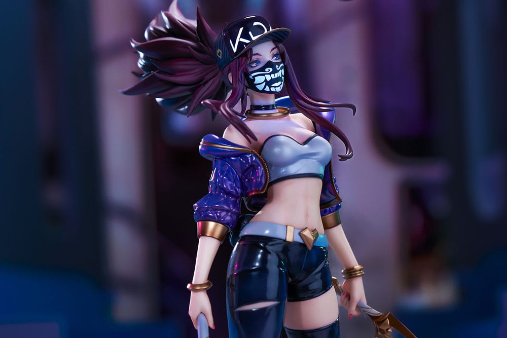 League of Legends PVC Statue 1/7 K/DA Akali 25cm - Scale Statue - APEX - Hobby Figures UK