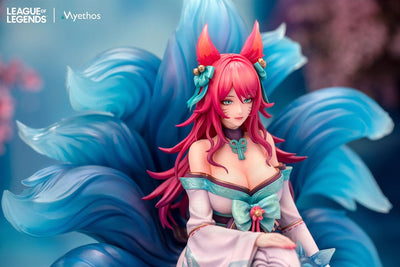 League of Legends PVC Statue 1/7 Spirit Blossom Ahri 27cm - Scale Statue - Myethos - Hobby Figures UK