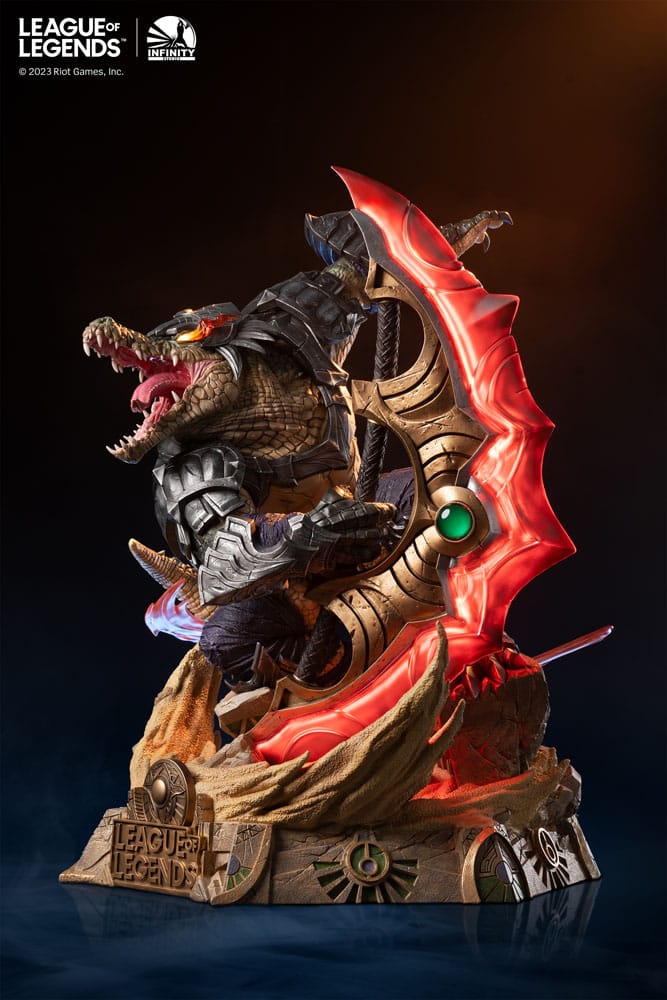 Spin Master League Of Legends - Statuetta Garen Da 15 Cm - Figura Da Collezione Con 18 Punti Di Articolazione - Regalo Gamer