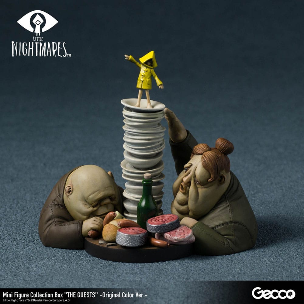 Little Nightmares PVC Mini Figures 6-Pack Original Color Ver. - Scale Statue - Gecco - Hobby Figures UK
